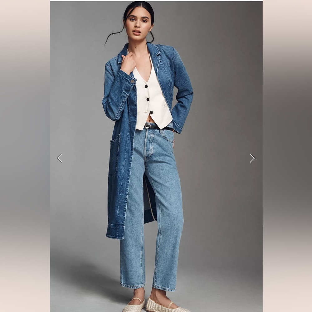 Pilcro Denim Longline Jacket
